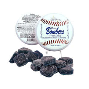 Snobby Dankins - Snobby Dankins | Bronx Bombers Blueberry Cream Gummies  | 100mg