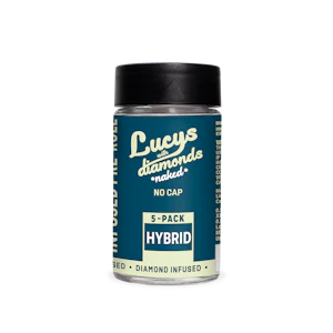 BLOTTER - Blotter- Lucy's Naked - No Cap Sherb - 5pk .5g Infused Pre roll