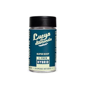 BLOTTER - Blotter- Lucy's Naked - Super Boof - 5pk .5g Infused Pre roll