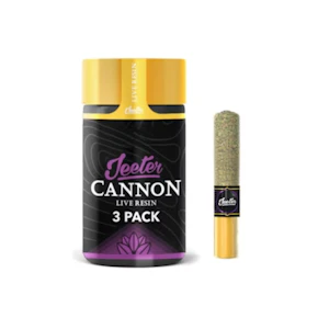 Jeeter - Banana ZKZ (I) | Baby Cannon Live Resin .5g 3pk | Jeeter