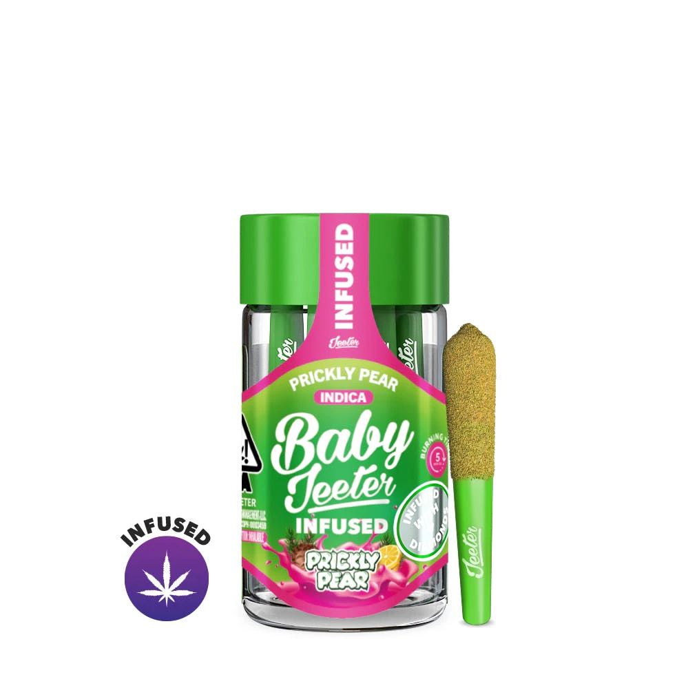 Jeeter - Jeeter - Baby Jeeters - Prickly Pear - Infused Preroll Pack - 5pk - 2.5g Main Image