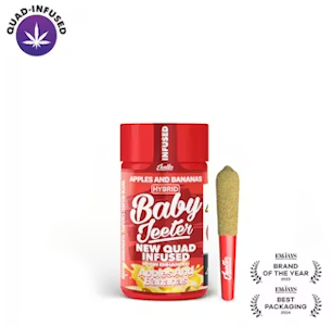 JEETER -  Baby Jeeter | Apple Fritter | Quad Infused Mini Pre-Roll 5pk | 2.5g