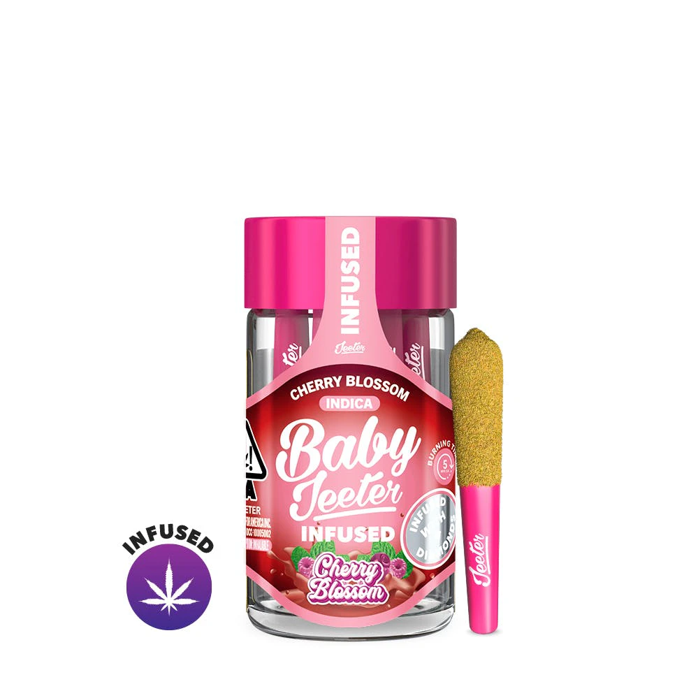 Jeeter - Baby Jeeter - 5pk Infused Pre Rolls - Cherry Blossom Main Image