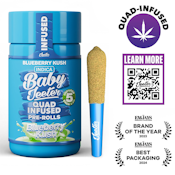 Blueberry Kush - Infused Preroll 5pk (2.5g)