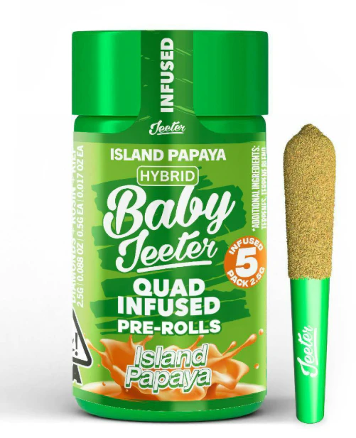 Jeeter - Baby Jeeter .5g x 5 | Island Papaya (H) Main Image