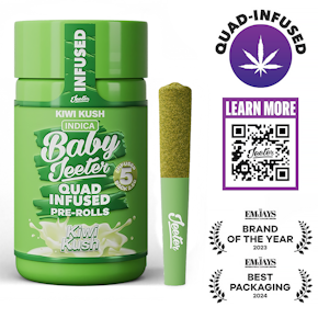 Next Day - Kiwi Kush - Infused Preroll 5pk (2.5g)