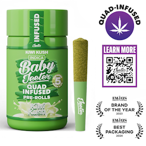 JEETER - Kiwi Kush - Infused Preroll 5pk (2.5g)