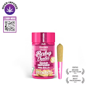 JEETER - Baby Jeeter | Peaches | Infused Mini Pre-Roll 5pk | 2.5g