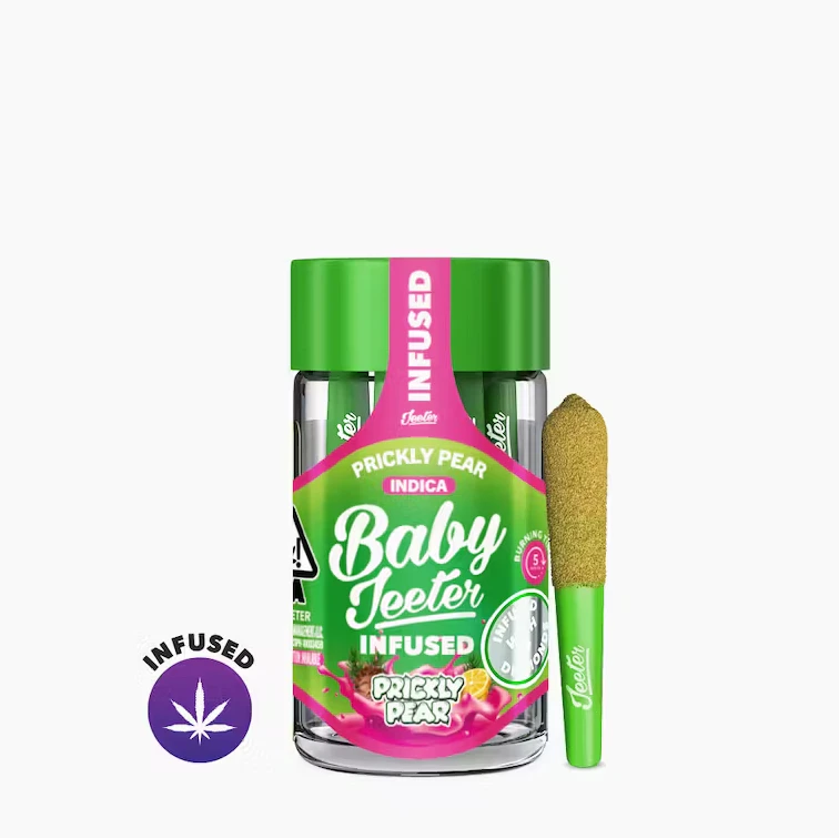 Jeeter - Baby Jeeter - 5pk Infused Prerolls - Prickly Pear  Main Image