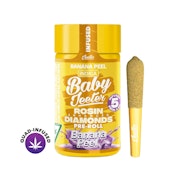 Jeeter Baby Infused 5pk Prerolls 2.5g Banana Peel