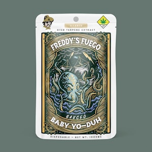 FREDDY'S FUEGO - Baby Yo-Duh - Sauced HTE Disposable - Freddy's Fuego -  1g