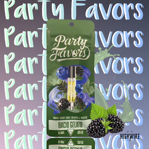 Party Favors - Party Favors Cart Bacio Gelato 1g