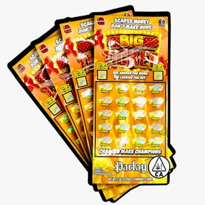 BACKPACK BOYZ - Big Ticket (H) 27.16% THC | BackpackBoyz X Parlay | 3.5g Flower