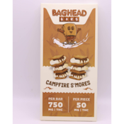 BAGHEAD BOYS | CAMPFIRE S'MORES | CHOCOLATE BAR - 750 MG