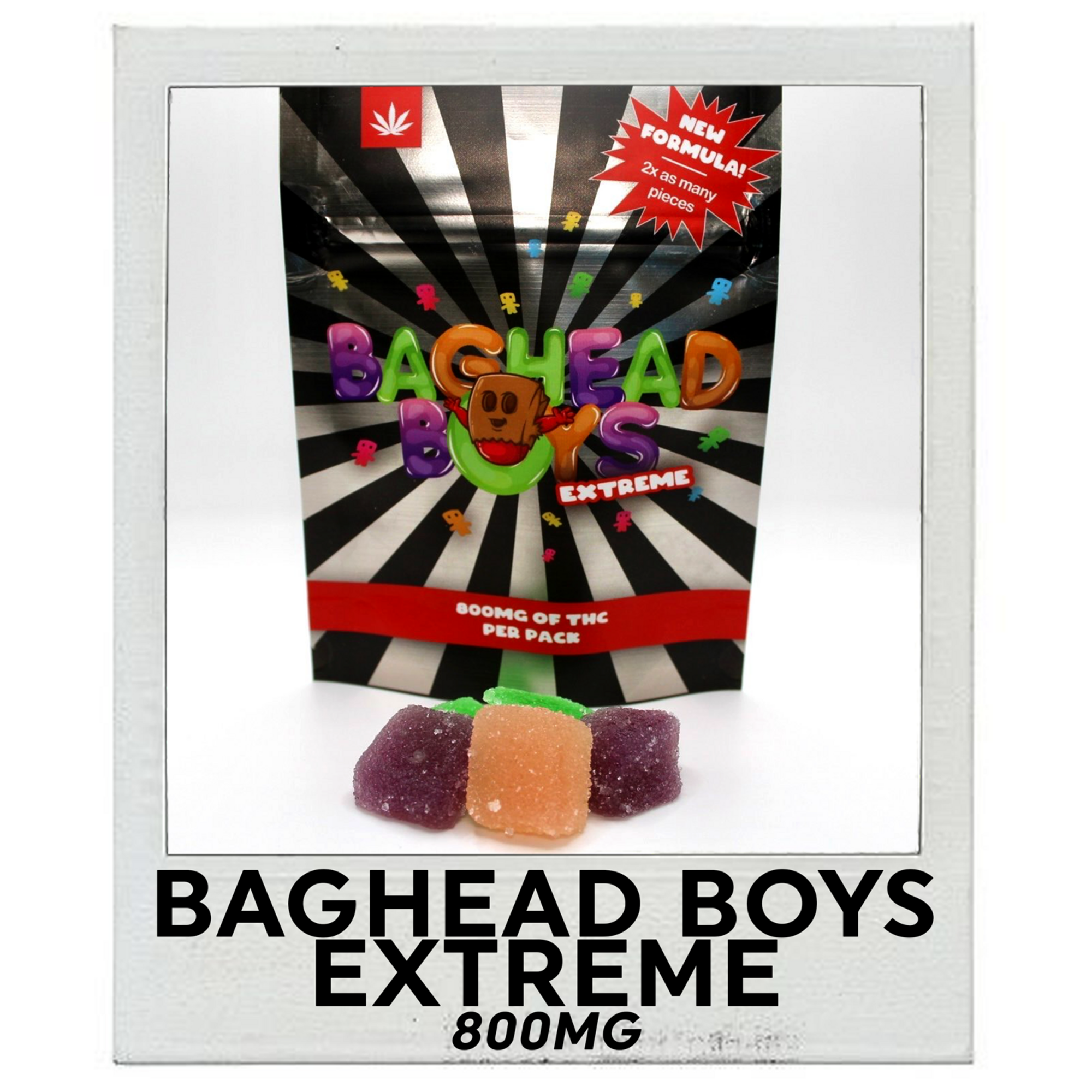 Baghead Boys Extreme (8pc x 100mg)
