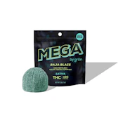 Mega Baja Blaze - Sativa | Live Rosin Gummy | 100mg/10 Servings | Gron