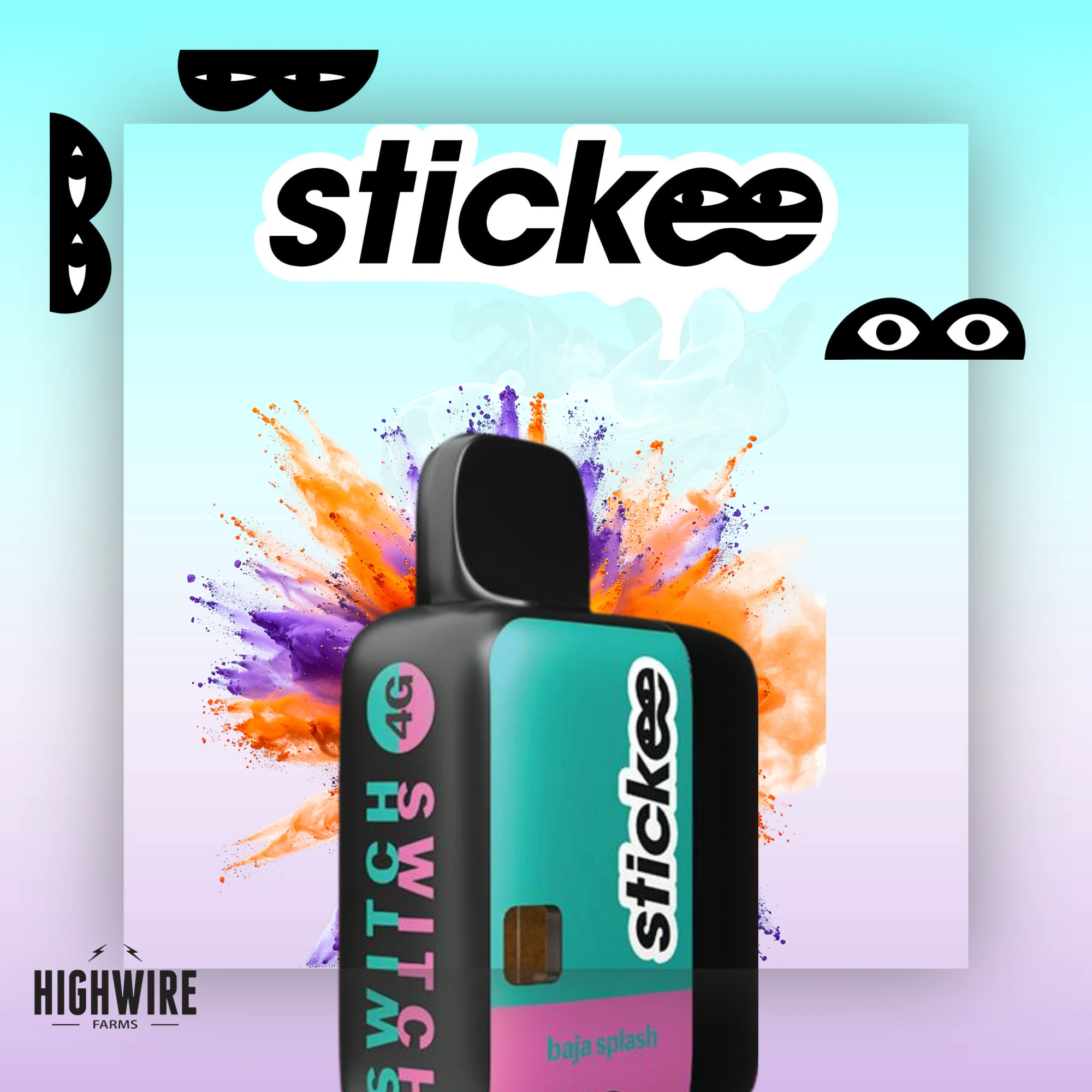 Stickee - Stickee Swtich Disposable Baja Splash X Tropical Punch 4g Main Image
