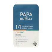 Balance 1:1 CBD:THC | Transdermal Releaf Patch | Papa & Barkley