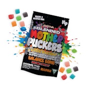 Mixed Fruit Balance Bomb Recover 200mg 4:2:1 THC:CBD:CBG Live Rosin Super Sour Chews (20x10mg) - MOTHER PUCKERS