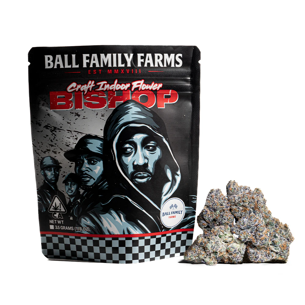 Ball Family Farms - Ball Family Farms-Flower 3.5g (Bishop-indica) Main Image