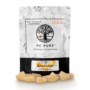 GUMMY - BANANA - 20MG/PC - PC PURE