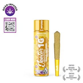 Jeeter - 1G Banana Peel ROSIN Infused Pre-Roll