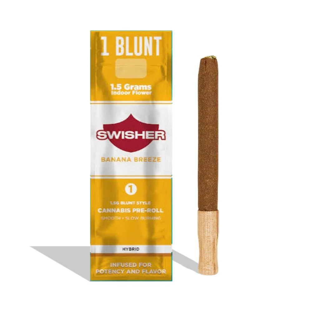 Swisher Blunts - Banana Breeze 1.5g Infused Blunt - SWISHER BLUNTS Main Image