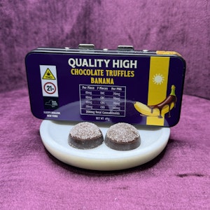 Quality High - Chocolate Truffles - Banana
