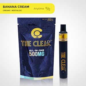 THE CLEAR - AIO | The Clear | Banana Cream | .5g