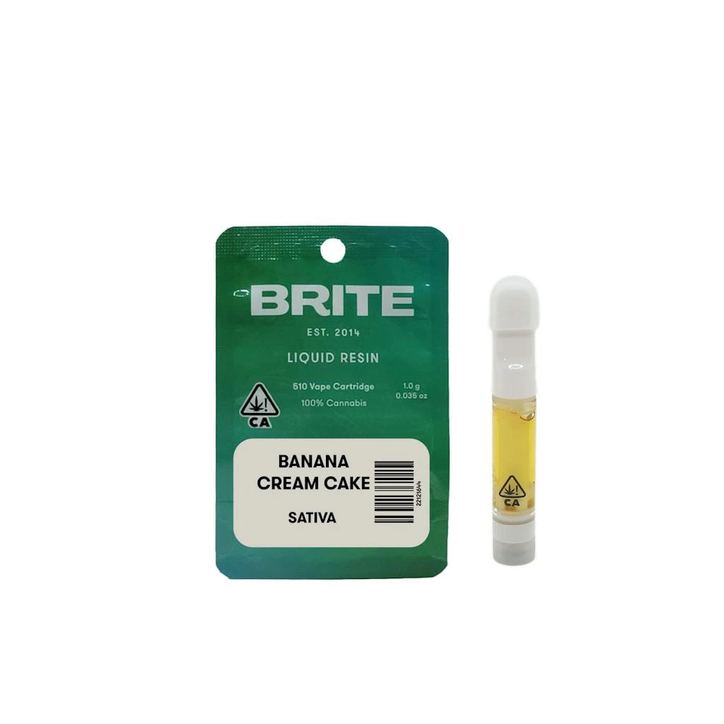 Brite Labs - Brite Labs Banana Cream Cake Liquid Resin Cartridge 1.0g Main Image