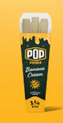 Pop Cones Banana Creme 6pk