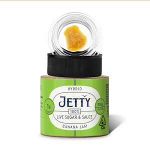 JETTY EXTRACTS - Banana Jam - Live Sugar and Sauce - Jetty