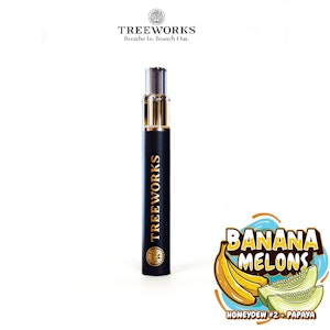 Treeworks - Banana Melons - 0.5g Live Rosin Disposable - Treeworks