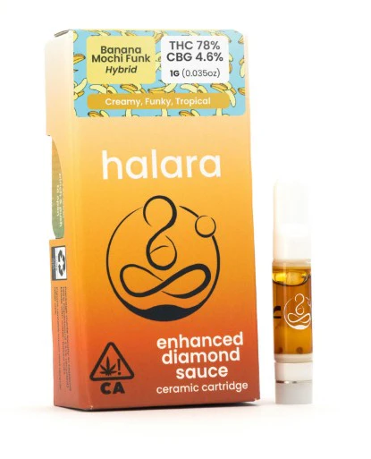 Halara - Halara 1g Banana Mochi Funk Enhanced Live Diamond Cartridge Main Image