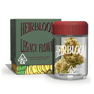 Heirbloom by CBX - Banana OG (H) | 3.5g Premium Indoor Flower | Heirbloom by CBX