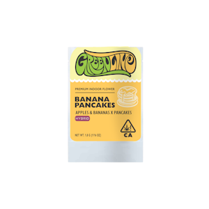 GREEN LINE - Greenline | Indoor Flower | Banana Pancakes | 1.8g*NOT AVAILABLE ONLINE*