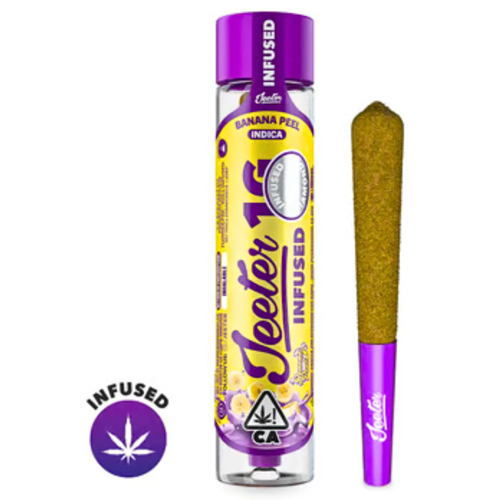 Jeeter - Banana Peel - Infused Preroll (0.5g) Main Image
