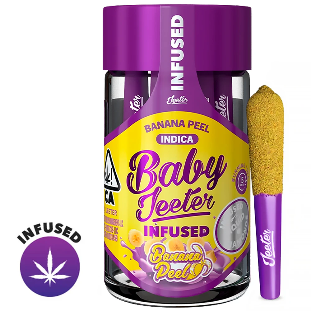 Jeeter - Banana Peel - Infused Preroll 5pk (2.5g) Main Image
