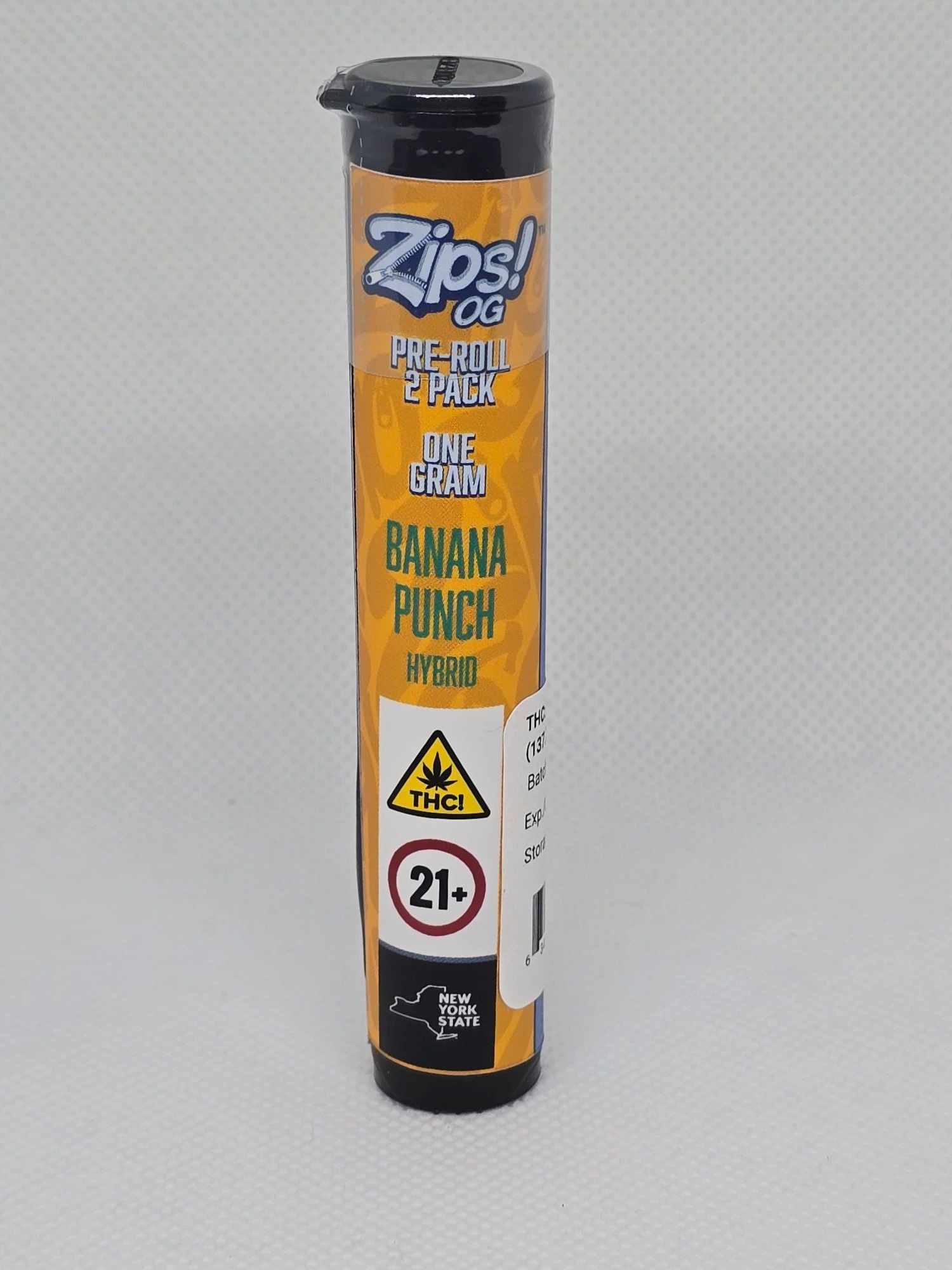 Zips - Zips - Banana Punch - PreRolls - 2 x 0.5g Main Image