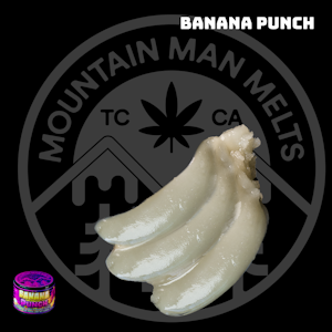MOUNTAIN MAN MELTS - Mountain Man Melts - Live Rosin - Banana Punch - Concentrates - 1.0g