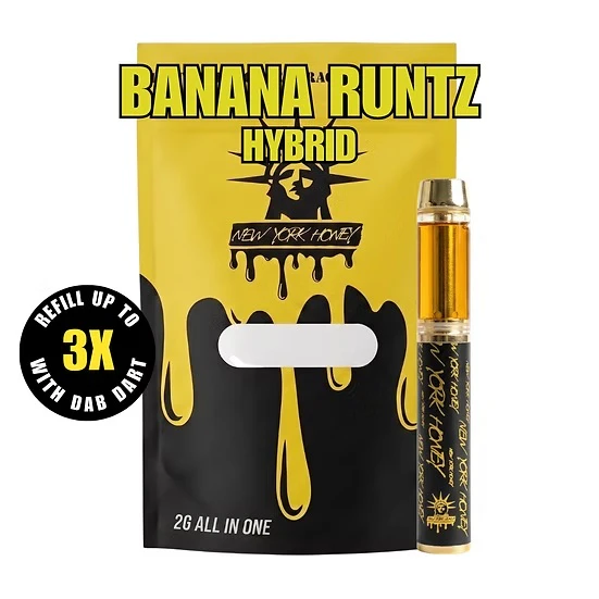 New York Honey - Banana Runtz | AIO | 2g | New York Honey Main Image