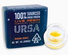 URSA 1g Banana Runtz Live Resin