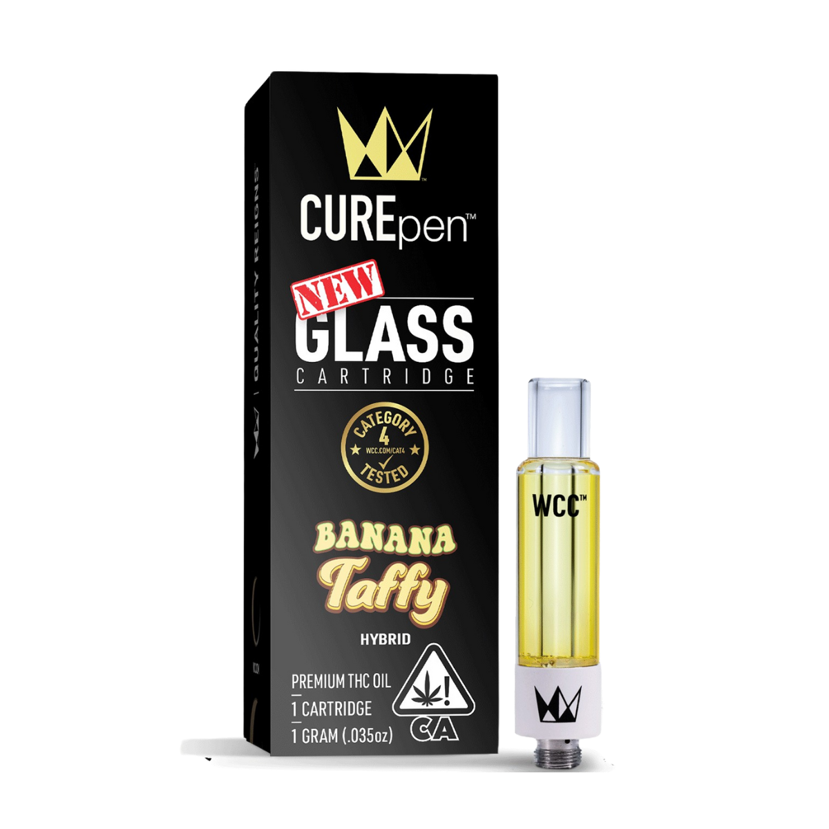 Banana Taffy (H) | 1g CUREpen Vape Cartridge | West Coast Cure