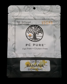 GUMMY - BANANA - 20MG/PC - PC PURE