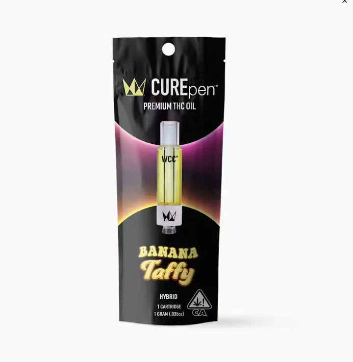 West Coast Cure - WEST COAST CURE: Banana Taffy CUREpen 1g Distillate Cart (H) Main Image