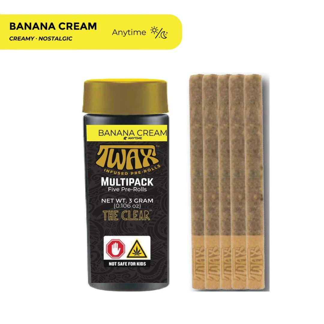 Twax - Banana Cream Preroll 5pk 3g Main Image