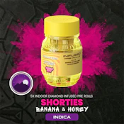 Bananas & Honey (I) 4pk x 0.7g - 2.8g - Diamond Infused - Prerolls - Bodega Boyz