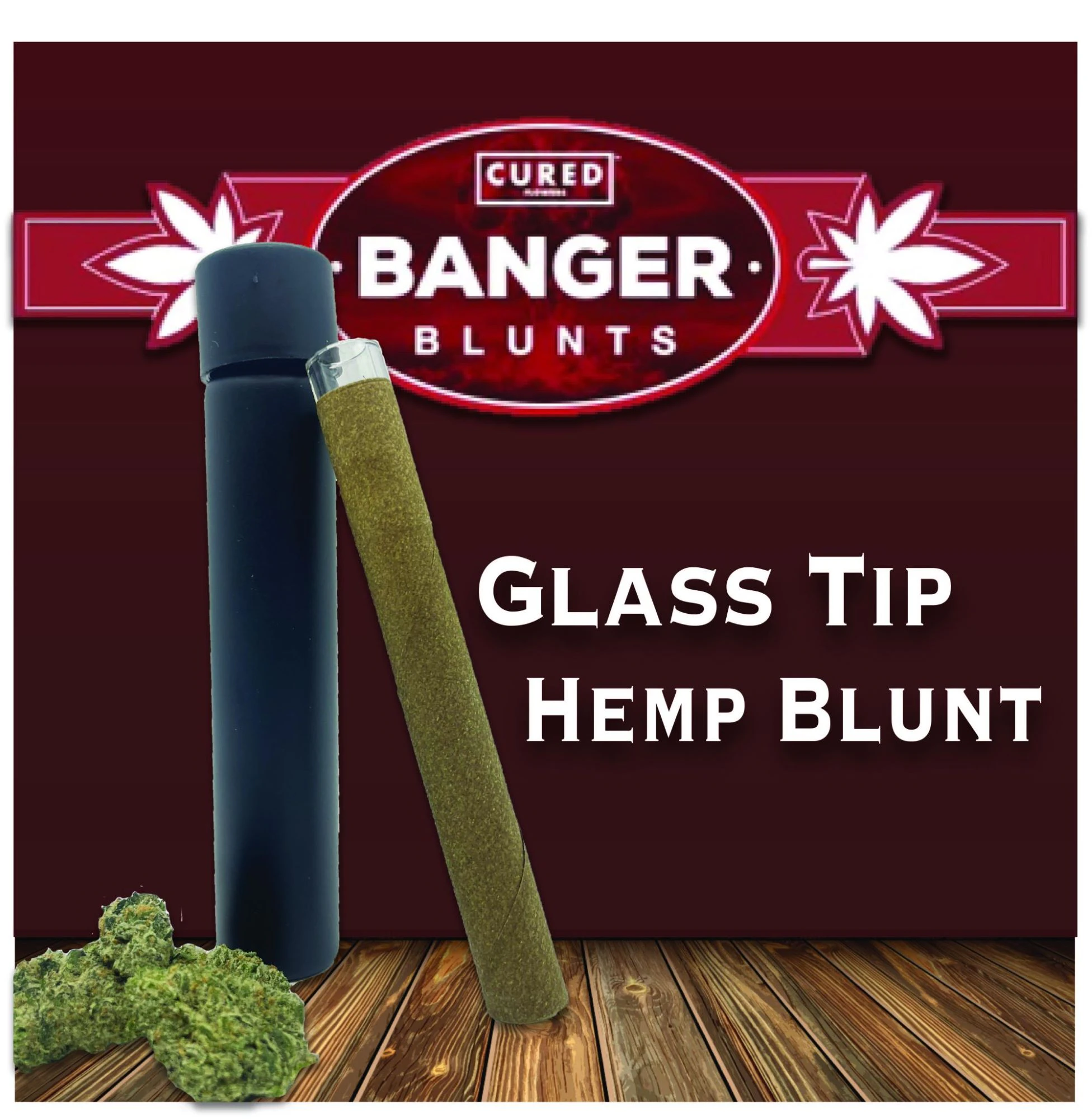Old School Hash Co. - Preroll - Motorbreath Glass Tip Hemp Blunt - 1.5g Main Image