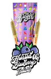 Bangers - BANGERS |  FROSTED BLUEBERRY OG - 2PK INFUSED | PREROLL | 1.2G