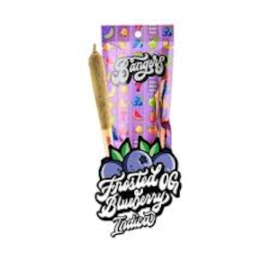 Bangers - BANGERS | FROSTED BLUEBERRY OG - INFUSED | PREROLL | 1.2G
